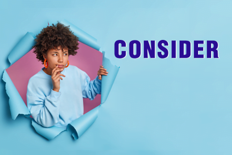 Consider the principles of art